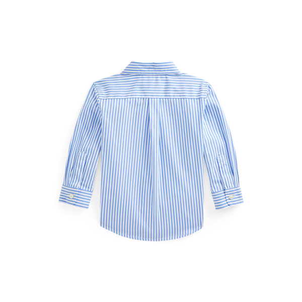 ストライプド コットン ポプリン シャツ | POLO RALPH LAUREN
