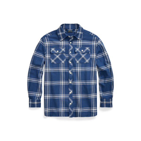 Camicia scozzese in twill di cotone Girls 7-14 Years in 1
