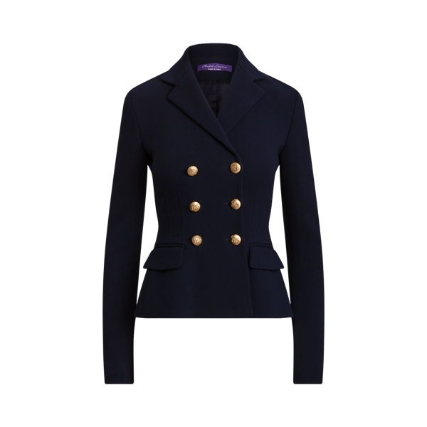 Madelena Wool Crepe Jacket Ralph Lauren Collection 1