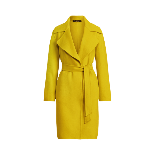 Cameo Wool-Cashmere Wrap Coat Ralph Lauren Collection 1
