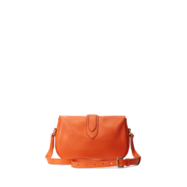 Schultertasche Welington aus Kalbsleder Ralph Lauren Collection in Clementine 5