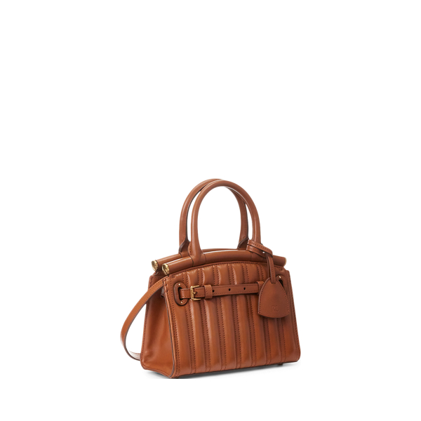 Mini-Tasche&nbsp;RL50 aus Kalbsleder Ralph Lauren Collection in Gold 3
