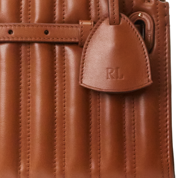 Mini-Tasche&nbsp;RL50 aus Kalbsleder Ralph Lauren Collection in Gold 6