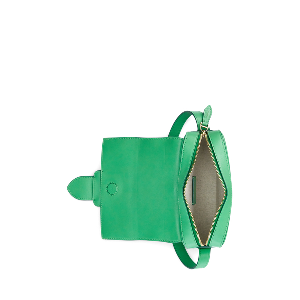 Sac &agrave; bandouli&egrave;re Welington Ralph Lauren Collection en Menthe verte 5