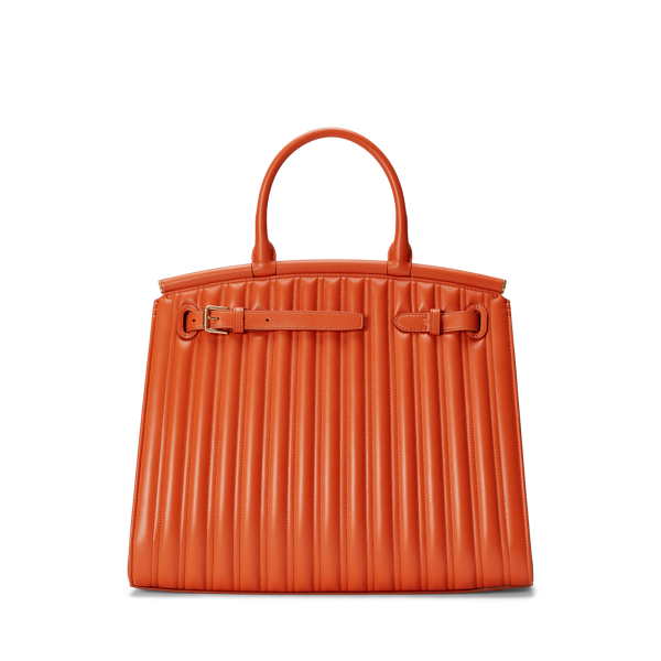 Clementine RL50 Quilted Calfskin Large Bag Ralph Lauren Collection 4