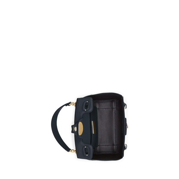 Marine Navy Soft Ricky 18 Calfskin Bag Ralph Lauren Collection 5