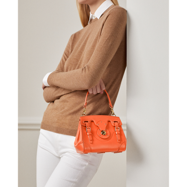 Soft Ricky 18 en vachette Ralph Lauren Collection en Cl&eacute;mentine 7