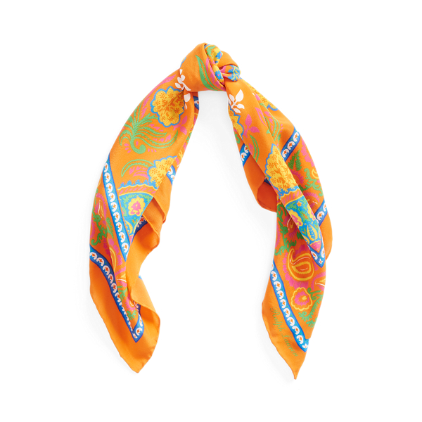 Foulard Silk Square Scarf