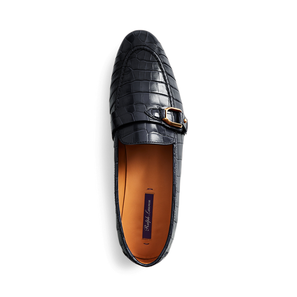 Audrey Welington Alligator Loafer