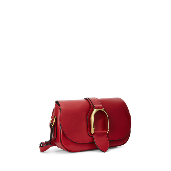 Schultertasche Welington aus Kalbsleder Ralph Lauren Collection in Klassisch-Rot 3