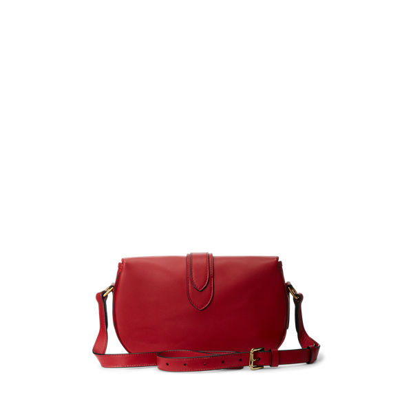 Schultertasche Welington aus Kalbsleder Ralph Lauren Collection in Klassisch-Rot 4