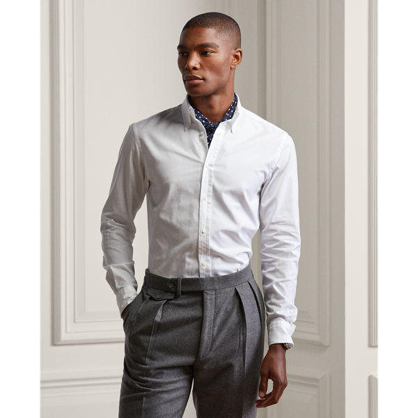 Washed Pinpoint Oxford Shirt for Men Ralph Lauren UK