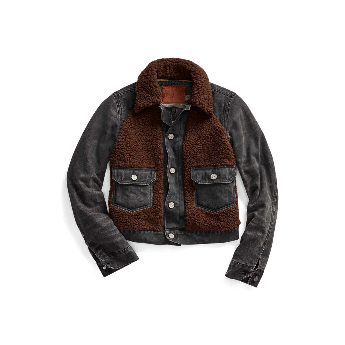 Fleece-Paneled Denim Jacket Fleece-Paneled Denim Jacket