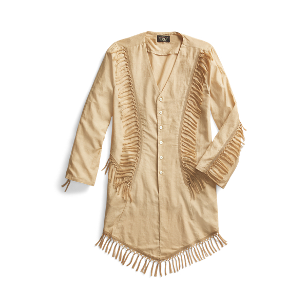 Fringe Cotton-Silk Tunic RRL 1