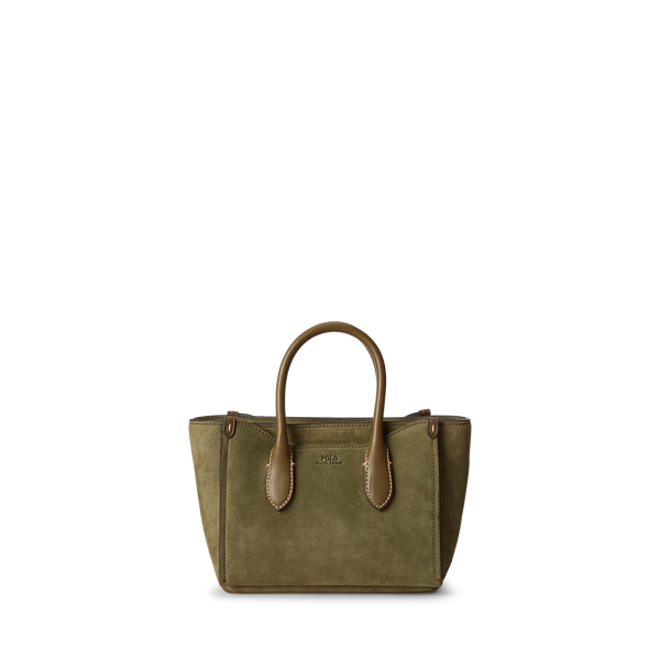 Minibolso satchel Sloane de ante