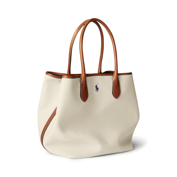 Canvas Large Bellport Tote for Women | Ralph Lauren® SA
