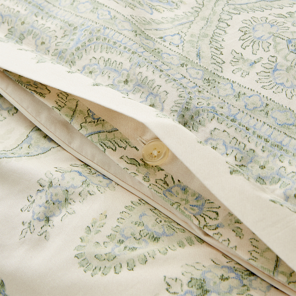 Sage And Chambray Camile Sage Paisley Comforter Ralph Lauren Home 4