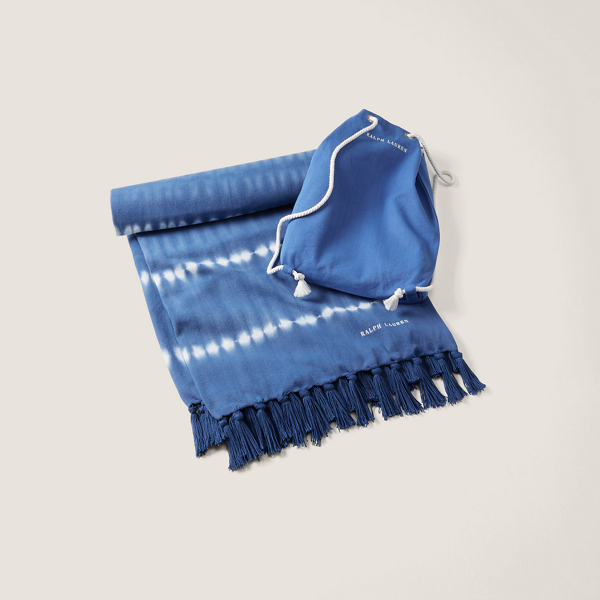 Ralph lauren blue blanket sale