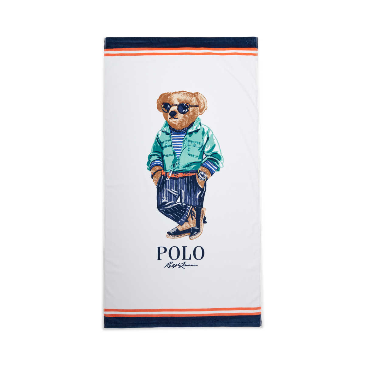 Ralph lauren teddy bear beach towel on sale