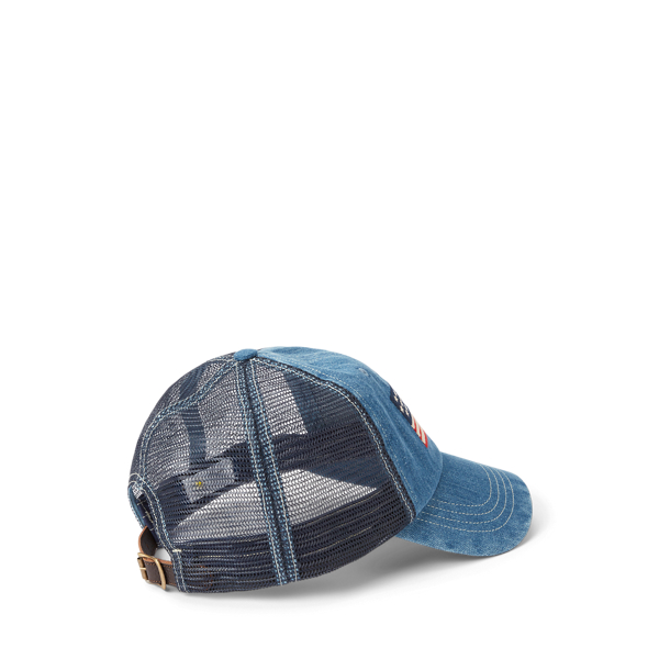 Denim Flag Denim Ball Cap Polo Ralph Lauren 2
