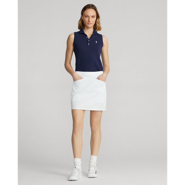 Refined Navy Tailored Fit Performance Sleeveless Polo Ralph Lauren Golf 3