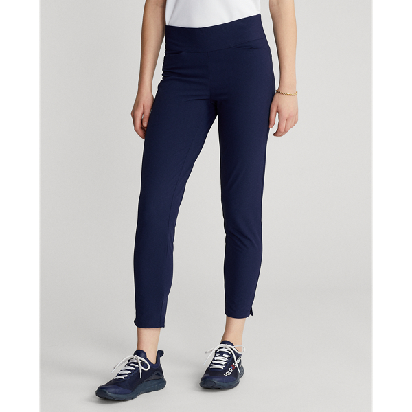 Refined Navy Logo-Charm Stretch Skinny Ankle Trouser Ralph Lauren Golf 4