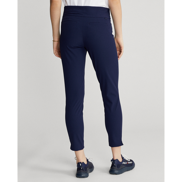 Refined Navy Logo-Charm Stretch Skinny Ankle Trouser Ralph Lauren Golf 5