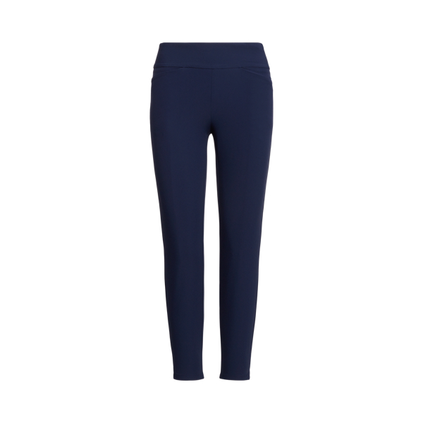 Refined Navy Logo-Charm Stretch Skinny Ankle Trouser Ralph Lauren Golf 2
