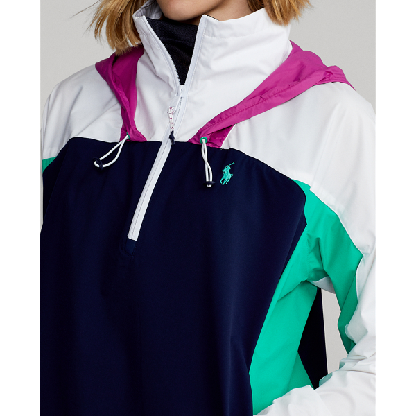 Coupe-vent hydrofuge rangeable Ralph Lauren Golf en Refined Navy Multi 6