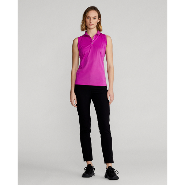 Bright Pink Piqu&eacute; Sleeveless Polo Shirt RLX 4
