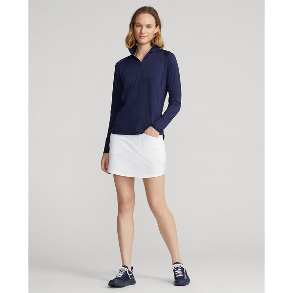 Refined Navy Jersey Quarter-Zip Pullover RLX 3