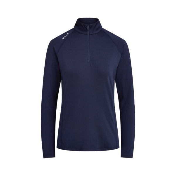 Refined Navy Jersey Quarter-Zip Pullover RLX 2
