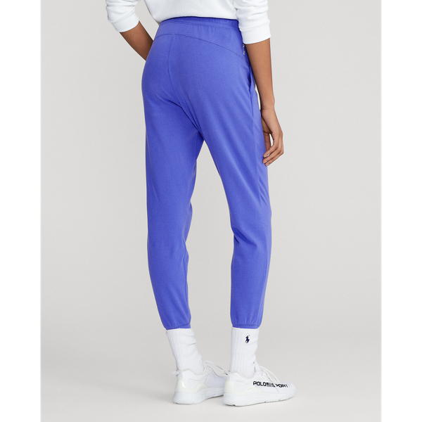 Pantaloni da jogging tecnici in jersey RLX Golf in Blu Liberty 5