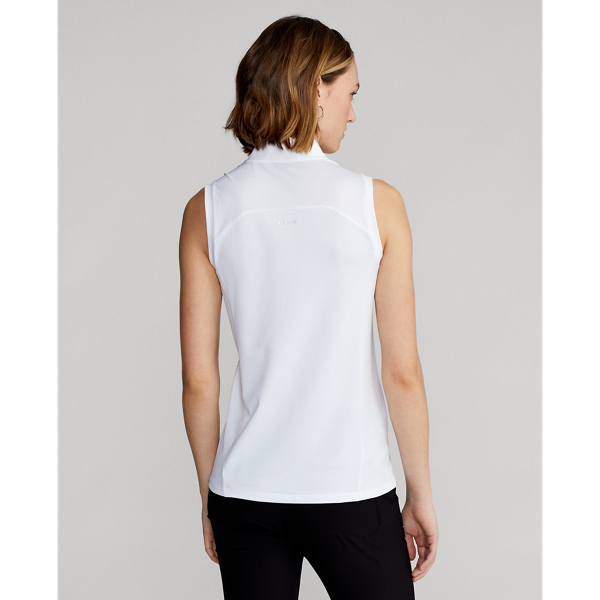 Sleeveless Quarter-Zip Polo Shirt | Ralph Lauren