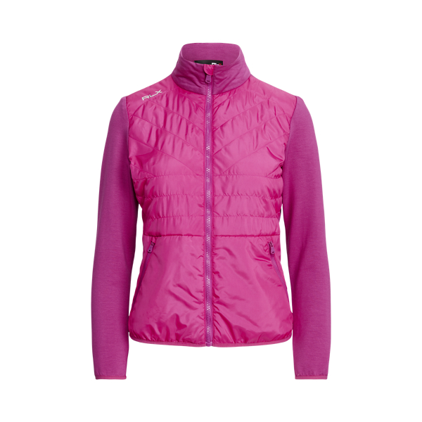 Vivid Pink Hybrid Full-Zip Jacket RLX 2