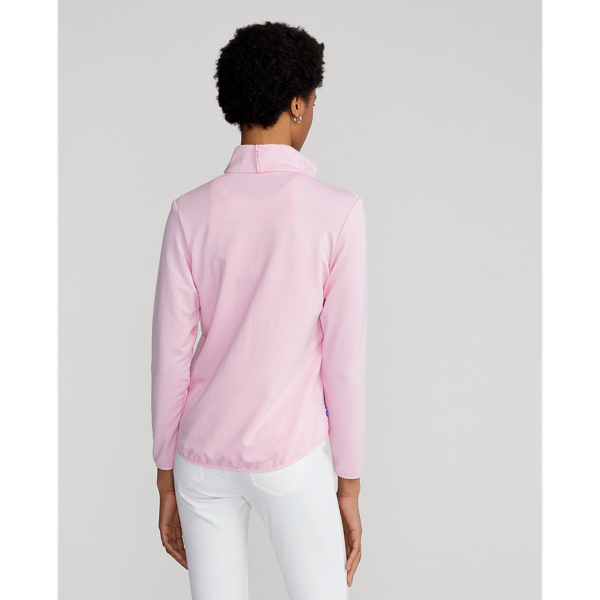 Taylor Rose/Patchwork Graphic Hybrid Full-Zip Jacket RLX 5
