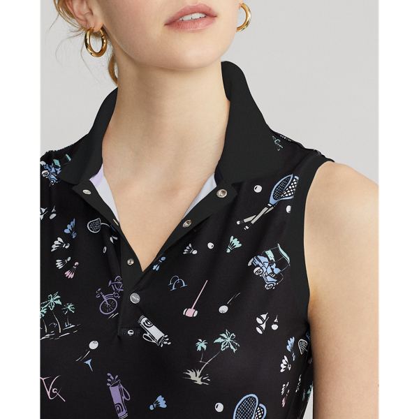 Tailored-Fit Performance-Poloshirt RLX in Black 5