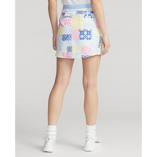 Jupe-short stretch &agrave; motif patchwork RLX en Patchwork 4