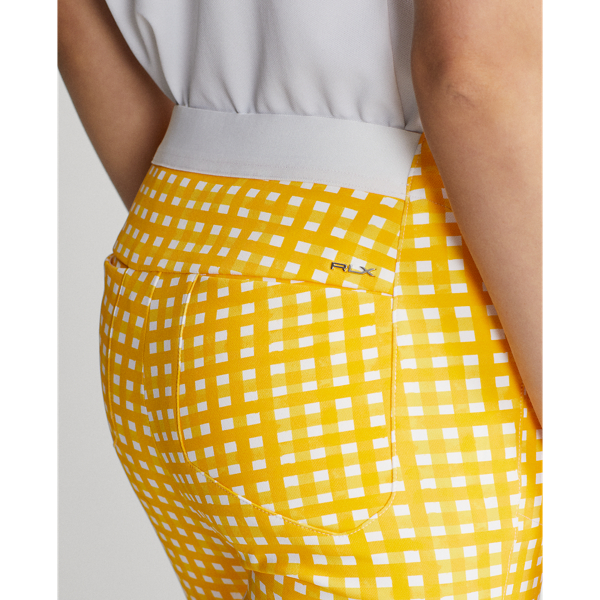 Yellow Fin Gingham Plaid Slim Stretch Trouser RLX 6