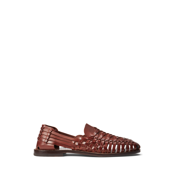 Handwoven Leather Sandal Ralph Lauren
