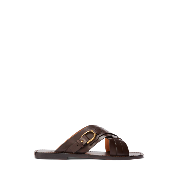 Ralph lauren men's leather flip flops deals