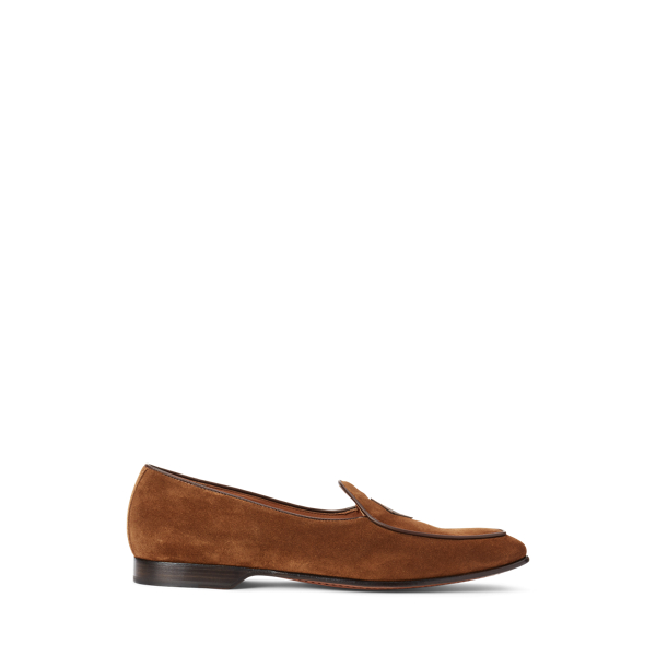 Mocassins em camur&ccedil;a com monograma Belvin