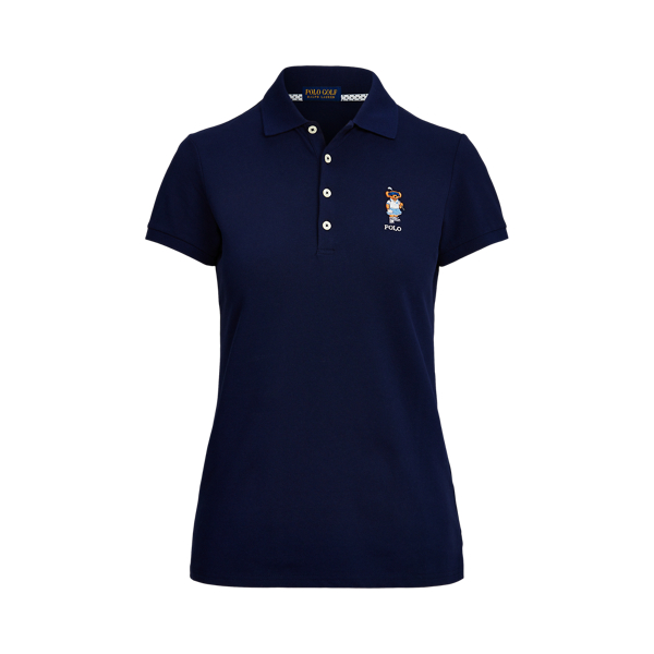 Polo ajust&eacute; Polo Bear Ralph Lauren Golf en Refined Navy 2