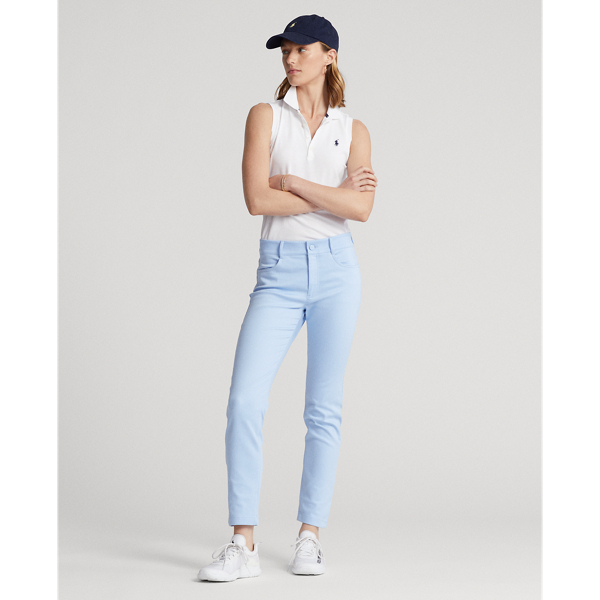 Office Blue Stretch Five-Pocket Soft Trouser Ralph Lauren Golf 1