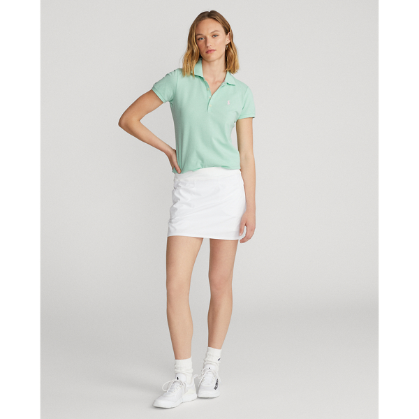 Polo&nbsp;ajust&eacute; en piqu&eacute; Ralph Lauren Golf en Vert avril/Ros&eacute; Taylor 4