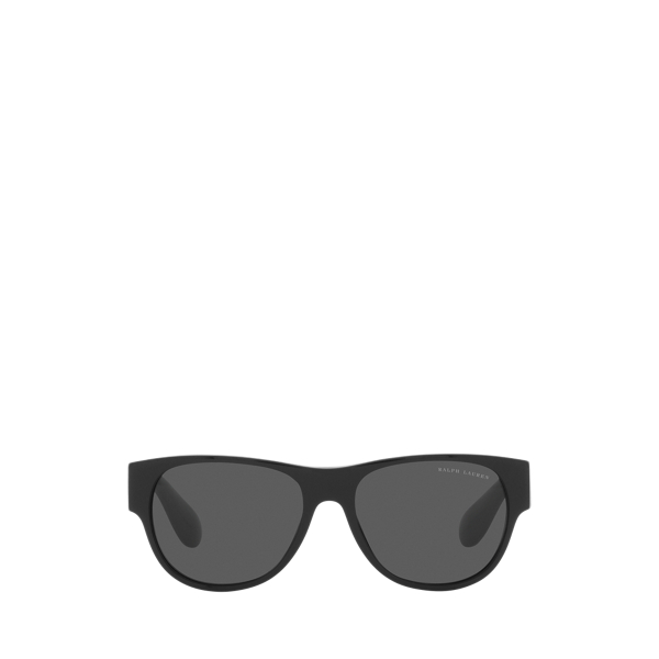 Shiny Black Deco Ralph's Club Sunglasses Ralph Lauren 2