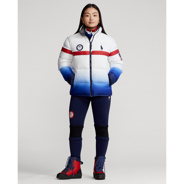 Winter Ombre Team USA Ombr&eacute; Down Coat Polo Ralph Lauren 4