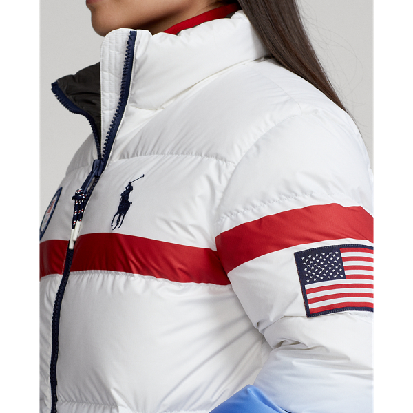 Winter Ombre Team USA Ombr&eacute; Down Coat Polo Ralph Lauren 6