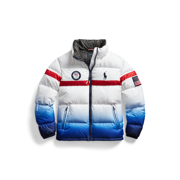 Winter Ombre Team USA Ombr&eacute; Down Coat Polo Ralph Lauren 2