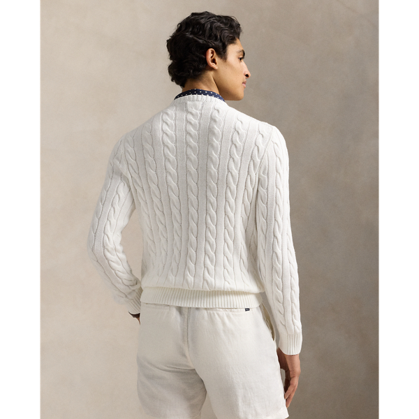 Cable-Knit Cotton Sweater | Ralph Lauren